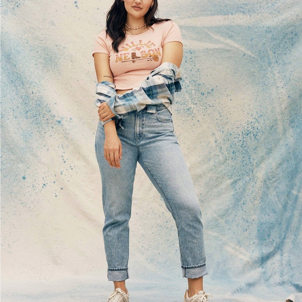 AE Strigid mom jean